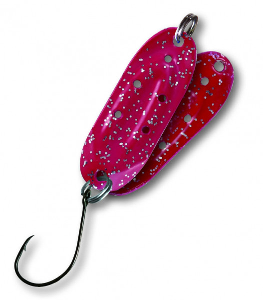 Trout Spoon IX 2,4g pink/glitter