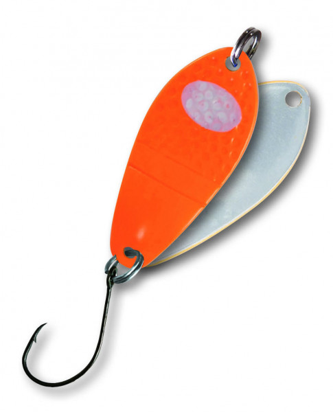 Trout Spoon Scale 2,9g orange-silber