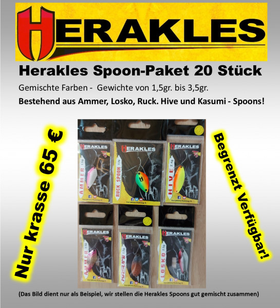 Herakles Spoon-Paket 20 Stück
