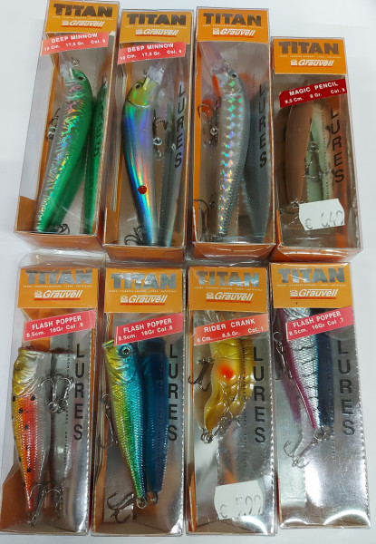 Wobbler Paket Titan