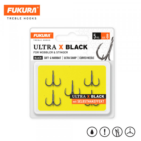 Fukura Ultra X Black Gr. 8