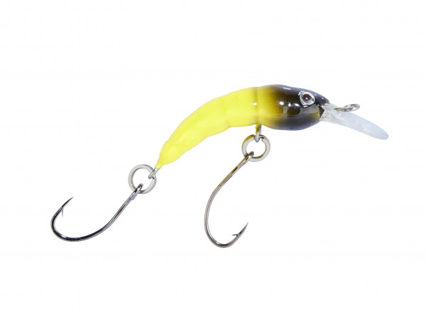 Forellen Wobbler Hectic Maggot 1,3gr. 3cm